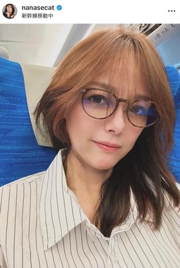 相川七瀬さんのインスタグラム（＠nanasecat）より