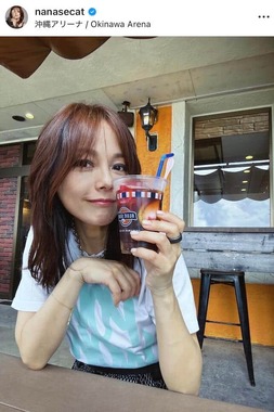 相川七瀬さんのインスタグラム（＠nanasecat）より