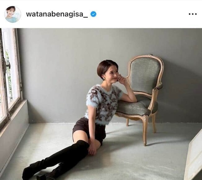 渡邊渚さんのインスタグラム（＠watanabenagisa_）より