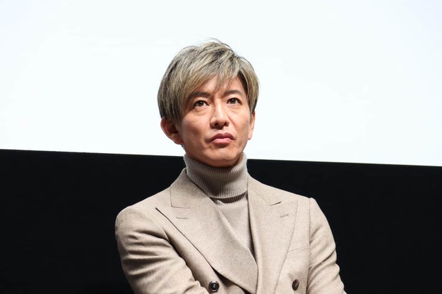 木村拓哉さん（10月29日撮影）