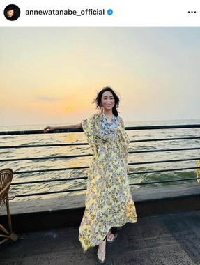 杏さんのインスタグラム（＠annewatanabe_official）より
