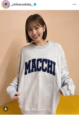 志田千陽選手のインスタグラム（＠_chiharushida_）より