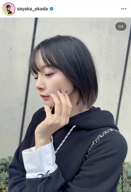 岡田紗佳さんのインスタグラム（＠sayaka_okada）より