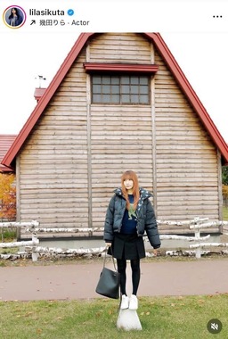 幾田りらさんのインスタグラム（＠lilasikuta）より