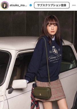 前田敦子さんのインスタグラム（＠atsuko_maeda_official）より