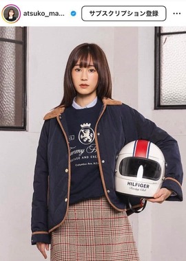 前田敦子さんのインスタグラム（＠atsuko_maeda_official）より