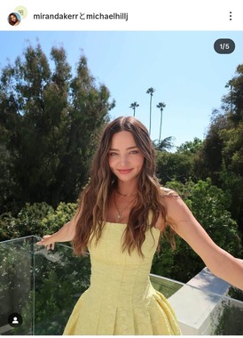 ミランダ・カーさんのインスタグラム（＠mirandakerr）より