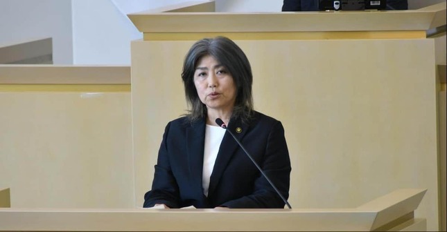 田久保真紀市長。伊東市公式サイトより