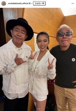 木梨憲武さんのインスタグラム（＠noritakekinashi_official）より