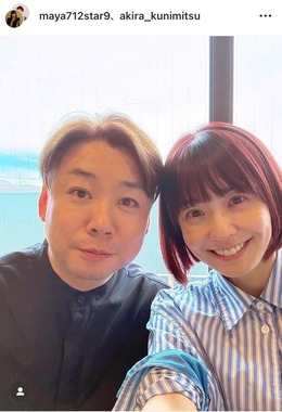 小林麻耶さんのインスタグラム（＠maya712star9）より