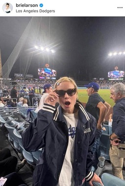 ブリー・ラーソンさんのインスタグラム（＠brielarson）より