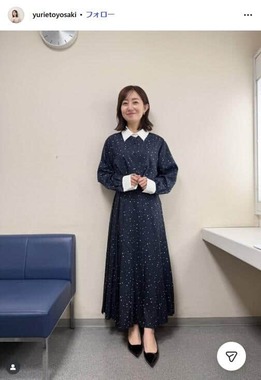 豊崎由里絵さんのインスタグラム（@yurietoyosaki）より