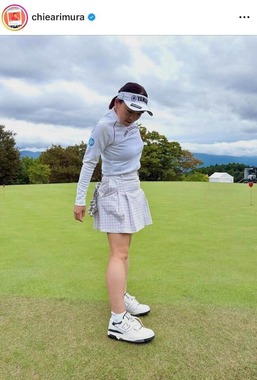 有村智恵さんのインスタグラム（＠chiearimura）より