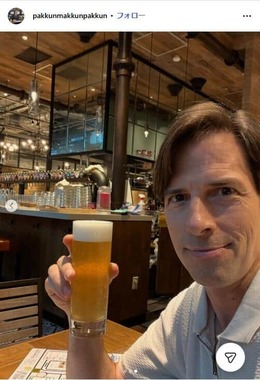 パトリック・ハーランさんのインスタグラム（＠pakkunmakkunpakkun）より