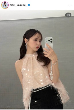 森香澄さんのインスタグラム（＠mori_kasumi_）より
