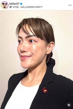 金原早苗さんのインスタグラム（＠kiiiiin37）より