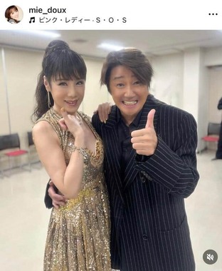 未唯mieさんのインスタグラム（＠mie_doux）より