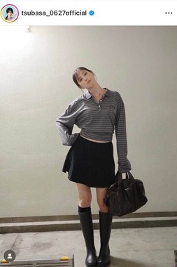本田翼さんのインスタグラム（＠tsubasa_0627official）より