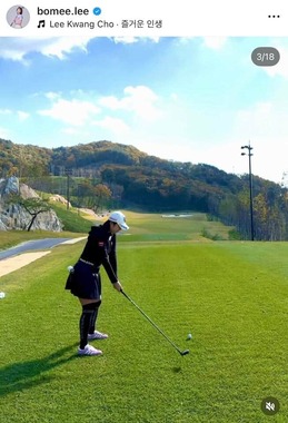 イ・ボミさんのインスタグラム（＠bomee.lee）より