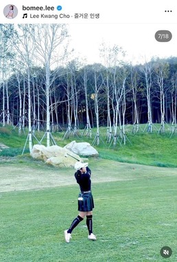 イ・ボミさんのインスタグラム（＠bomee.lee）より