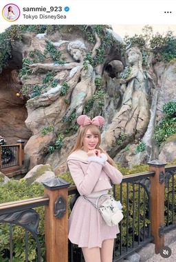 サミーさんのインスタグラム（＠sammie_923）より