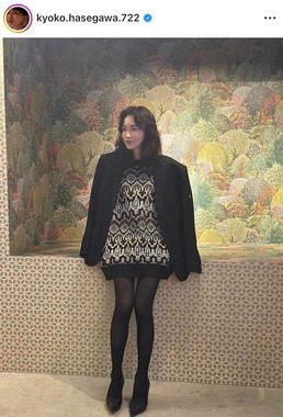 長谷川京子さんのインスタグラム（＠kyoko.hasegawa.722）より