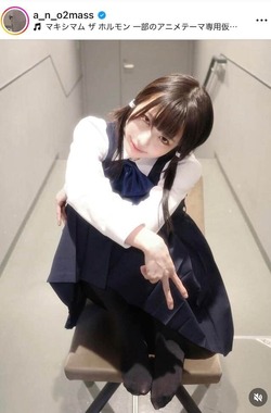 あのちゃん、「チェンソーマン」2部キャラ・三船フミコになる 制服姿で