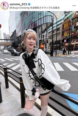 サミーさんのインスタグラム（＠sammie_923）より