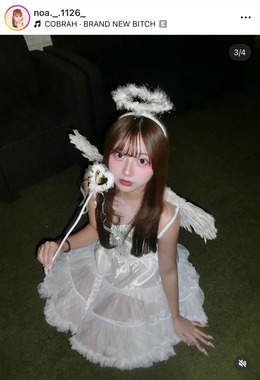 希空さんのインスタグラム（＠noa._.1126_）より