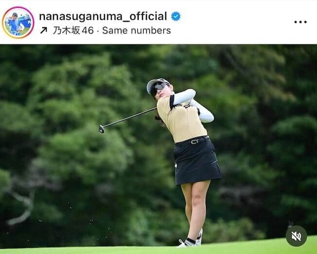 菅沼菜々さんのインスタグラム（＠nanasuganuma_official）より