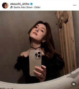 大河内志保さんのインスタグラム（＠okouchi_shiho）より