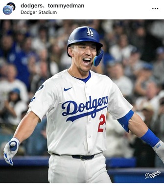 エドマン選手（本人イスタグラムより）