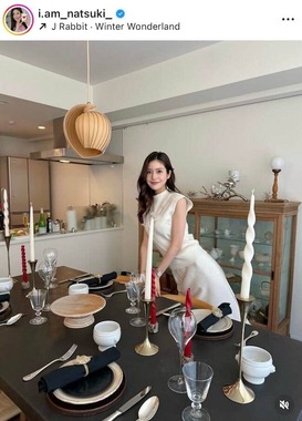 阿部なつきさんのインスタグラム（＠i.am_natsuki_）より