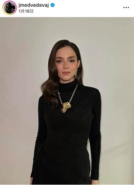 エフゲニア・メドベージェワさんのインスタグラム（＠jmedvedevaj）より