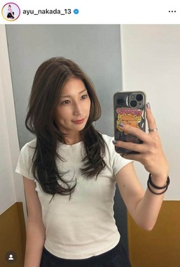 仲田歩夢選手のインスタグラム（＠ayu_nakada_13）より