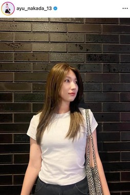 仲田歩夢選手のインスタグラム（＠ayu_nakada_13）より
