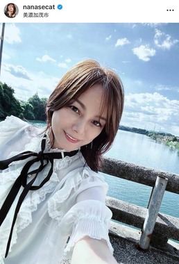 相川七瀬さんのインスタグラム（＠nanasecat）より