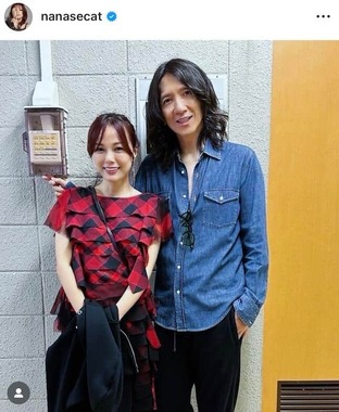 相川七瀬さんのインスタグラム（＠nanasecat）より