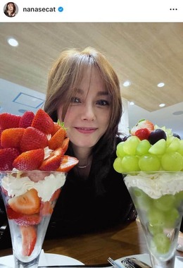 相川七瀬さんのインスタグラム（＠nanasecat）より
