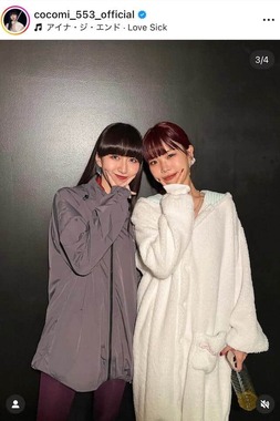 Cocomiさんのインスタグラム（＠cocomi_553_official）より
