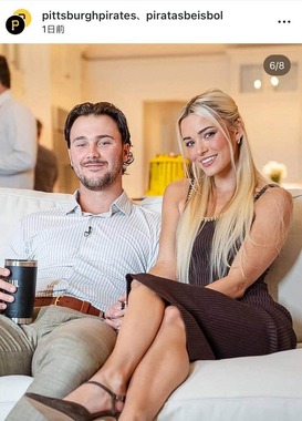 ピッツバーグ・パイレーツの公式インスタグラム（＠pittsburghpirates）より
