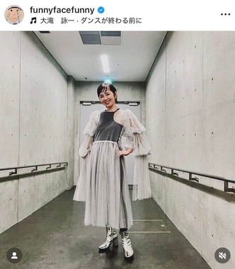 渡辺満里奈さんのインスタグラム（＠funnyfacefunny）より
