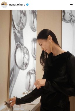 榮倉奈々さんのインスタグラム（＠nana_eikura）より