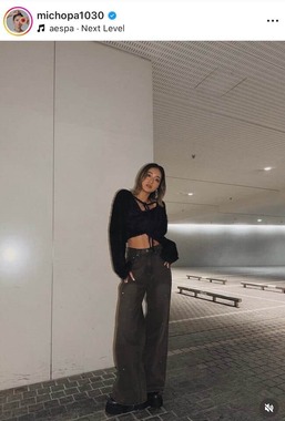 池田美優さんのインスタグラム（＠michopa1030）より