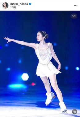 本田真凜さんのインスタグラム（＠marin_honda）より