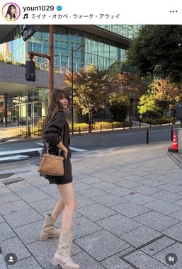 ヨンアさんのインスタグラム（＠youn1029）より