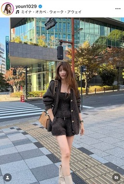 ヨンアさんのインスタグラム（＠youn1029）より