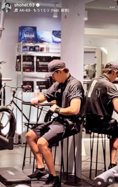 三浦翔平さんのインスタグラム（＠shohei.63）より