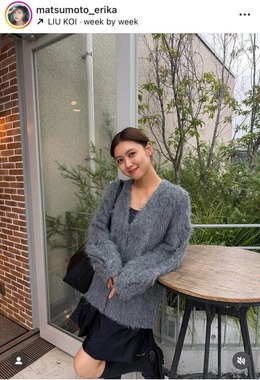 松元絵里花さんのインスタグラム（＠matsumoto_erika）より