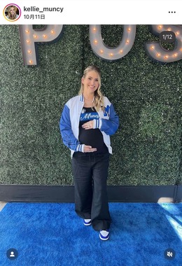 ケリー・マンシーさんのインスタグラム（＠kellie_muncy）より